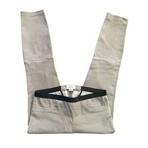 Helmut Lang Pants Womens Size 8 (30x26) Tan Brown Pure Lamb Leather Crashed Slim